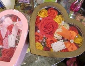 バレンタイン＆ホワイトデーに石鹸のお花の贈り物｜「花ばたけのざわ　野沢生花店」　（愛知県岡崎市の花キューピット加盟店 花屋）のブログ
