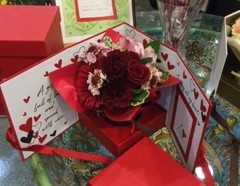 ValentineDayにお花を贈ろう|「花ばたけのざわ　野沢生花店」　（愛知県岡崎市の花屋）のブログ